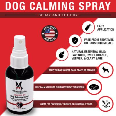 Show full view: Warren London Essential Oil Calming Spray for Dogs, 2.5-oz slide 3 of 6