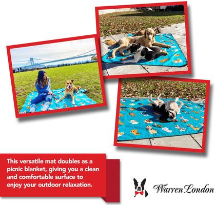Show full view: Warren London Indoor Brushing Dog Grooming Blanket, 50 X 60-in slide 5 of 6