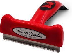 Warren London Long Hair Deshedding Dog Brush, Large
