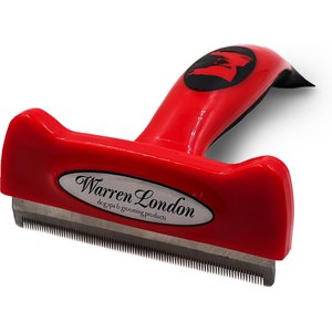 Warren London Long Hair Deshedding Dog Brush, Large