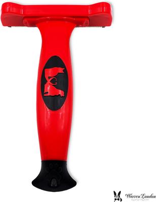 Show full view: Warren London Long Hair Deshedding Dog Brush, Large slide 2 of 8