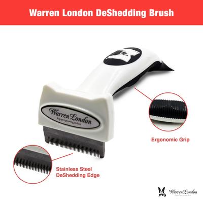 Show full view: Warren London Long Hair Deshedding Dog Brush, Small slide 4 of 8