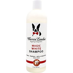 Warren London Magic White Cherry Scented Brightening Dog Shampoo, 17-fl oz bottle