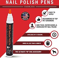 Warren London Pawdicure Dog Nail Polish Pen, Neon Orange slide 2 of 7