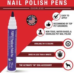 Warren London Pawdicure Dog Nail Polish Pen, Purple slide 2 of 6