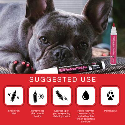 Show full view: Warren London Pawdicure Dog Nail Polish Pen, Purple slide 3 of 7