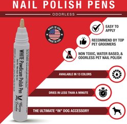 Warren London Pawdicure Dog Nail Polish Pen, White slide 2 of 7