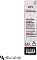 Warren London Precision Tail Dog Comb slide 2 of 9