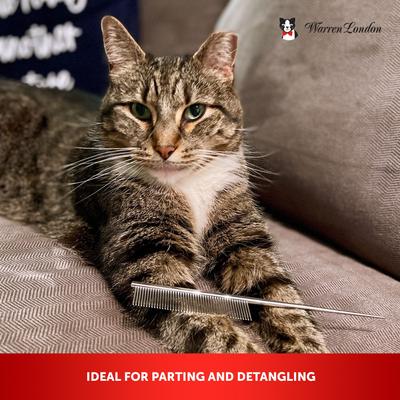 Show full view: Warren London Precision Tail Dog Comb slide 4 of 9