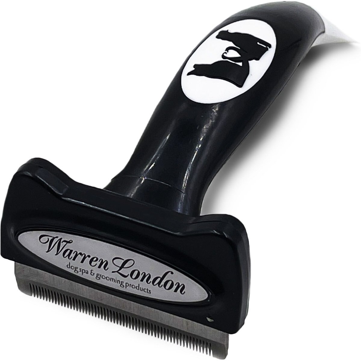 Warren London Short Hair Deshedding Dog Brush, Medium