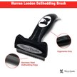 Show in main carousel: Warren London Short Hair Deshedding Dog Brush, Medium slide 3 of 9