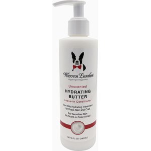 Warren London Unscented Hydrating Butter Leave In Dog Conditioner, 8-fl oz bottle