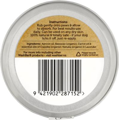 Show full view: WashBar Kanuka + Repair Dog Paw Balm, 1.7-fl oz tin slide 7 of 7