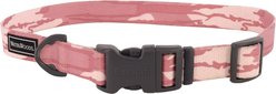 Water & Woods Adjustable Dog Collar, Bottomland Pink, Small: 10-14-in neck, 3/4-in wide