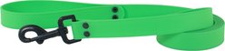 Water & Woods BioThane Dog Leash, 6-ft long, 1-in wide, Green