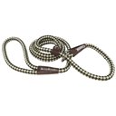 Water & Woods Braided Rope Slip Dog Leash, Green & White