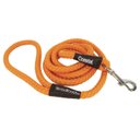 Water & Woods Braided Rope Snap Dog Leash, Safety Orange