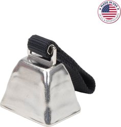 Water & Woods Nickel Dog Cow Bell, Large