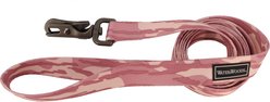 Water & Woods Patterned Dog Leash, Bottomland Pink