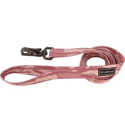 Water & Woods Water & Woods Patterned Dog Leash, Bottomland Pink
