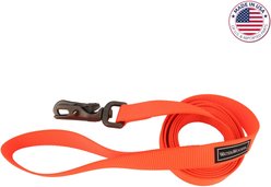 Water & Woods Patterned Dog Leash, Safety Orange