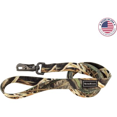 Water & Woods Water & Woods Patterned Dog Leash, Shadow Grass Blades