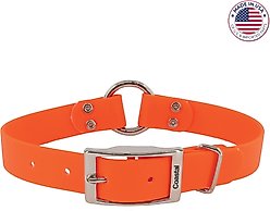 Water & Woods Waterproof Hound Dog Collar, Orange, Medium: 24-in neck, 1-in wide