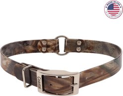 Water & Woods Waterproof Hound Dog Collar, Shadow Grass Blades, Medium: 22-in neck, 1-in wide