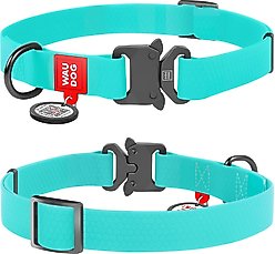 WAUDOG Glows In The Dark Waterproof Buckle Dog Collar, 14 to 23-in neck, 1-in wide slide 1 of 6