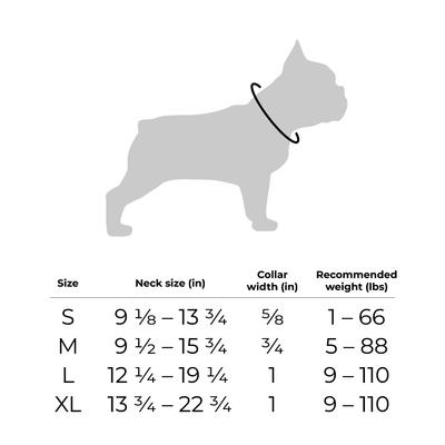 Show full view: WAUDOG NASA Nylon Standard Dog Collar, Large: 12 1/4 to 19 1/4-in neck, 1-in wide, Astronaut slide 4 of 7