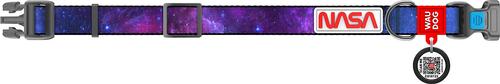Show full view: WAUDOG NASA Nylon Standard Dog Collar, X-Large: 13 3/4 to 22 3/4-in neck, 1-in wide, Space slide 3 of 7