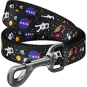 WAUDOG NASA Nylon Standard Dog Leash, Large: 4-ft long, 1-in wide