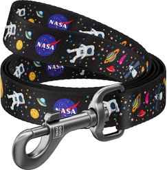 WAUDOG NASA Nylon Standard Dog Leash, Medium: 4-ft long, 13/16-in wide