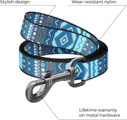 WAUDOG Nylon dog leash, Etno Blue, Large slide 2 of 6