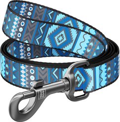 WAUDOG Nylon dog leash, Etno Blue, Medium