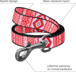 WAUDOG Nylon dog leash, Etno Red, Medium slide 2 of 6