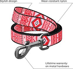 WAUDOG Nylon dog leash, Etno Red, Small slide 2 of 6