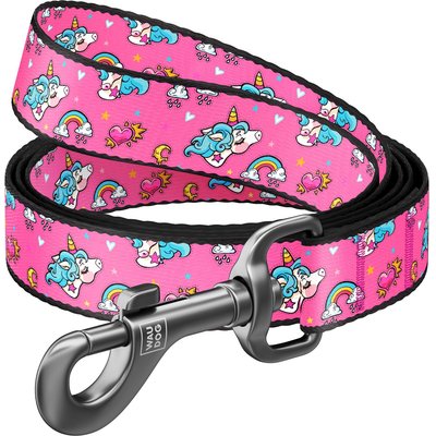 WAUDOG WAUDOG Nylon Dog Leash, Unicorns, Small