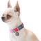 Show in main carousel: WAUDOG QR Passport Cotton Dog Collar, Pink, Small slide 5 of 7