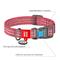 Show in main carousel: WAUDOG QR Passport Cotton Dog Collar, Red, Medium slide 2 of 6