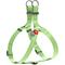 Show in main carousel: WAUDOG Re-Cotton Recycled Material QR Passport Dog Harness, Lime Green, Medium slide 1 of 6