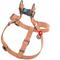 Show in main carousel: WAUDOG Re-Cotton Recycled Material QR Passport Dog Harness, Orange, Medium slide 3 of 6