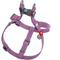 Show in main carousel: WAUDOG Re-Cotton Recycled Material QR Passport Dog Harness, Purple, Medium slide 3 of 5