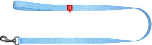 Show full view: WAUDOG Reflective Cotton Dog Leash, Blue, Small, 5-ft slide 3 of 8