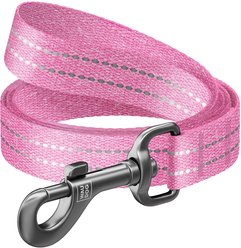 WAUDOG Reflective Cotton Dog Leash, Pink, Medium, 10-ft