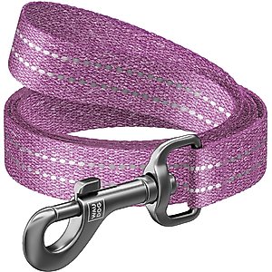 WAUDOG Reflective Cotton Dog Leash, Purple, Medium, 17-ft