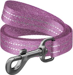 WAUDOG Reflective Cotton Dog Leash, Purple, Small, 10-ft