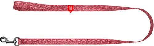 Show full view: WAUDOG Reflective Cotton Dog Leash, Red, Large, 10-ft slide 3 of 7