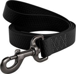 WAUDOG Waterproof Dog Leash, Black, Medium: 6-ft long, 3/4-in wide