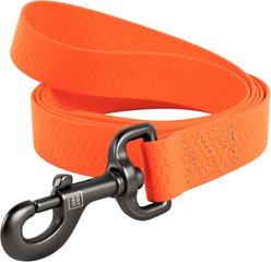 WAUDOG Waterproof Dog Leash, Orange, Large: 6-ft long, 1-in wide